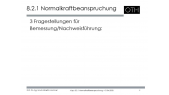 BTM II Kap. 8.2.1 Normalkraftbeanspruchung