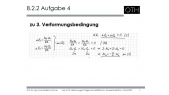 BTM II Kap. 8.2.2 Aufgabe 4 Verformungen N + Temp